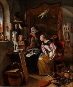 Jan Steen The Drawing Lesson USA oil painting artist